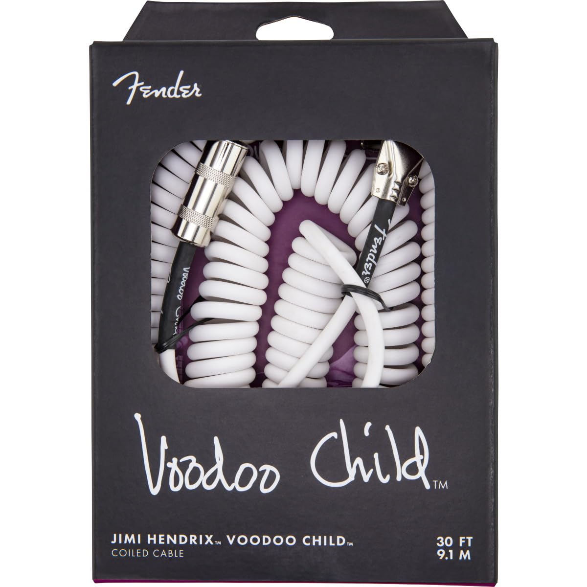 Amazon.com: Fender Hendrix Voodoo Child Coiled Instrument Cable